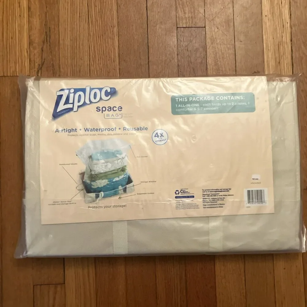 Space Saver Tote Bag Vacuum Seal Under Bed Storage 25.5